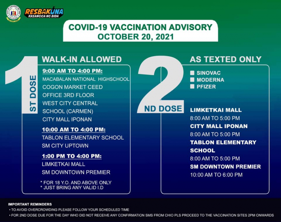FREE VACCINATION PROGRAM